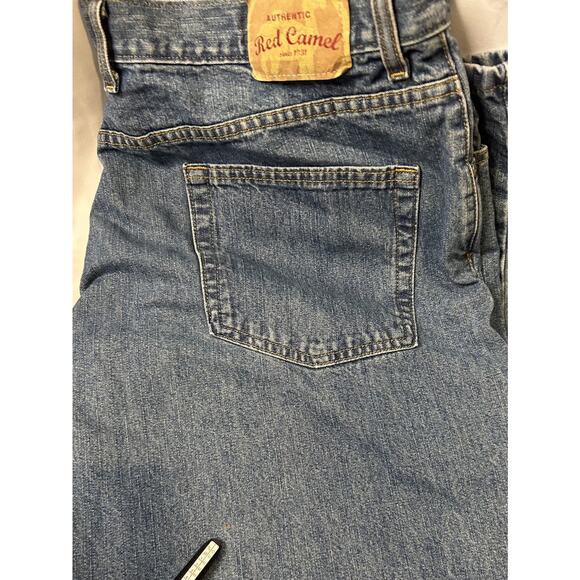 Vintager Red Camel Retro Straight jeans Size 40 x 30 Y2K Grunge Western Country - Picture 10 of 10